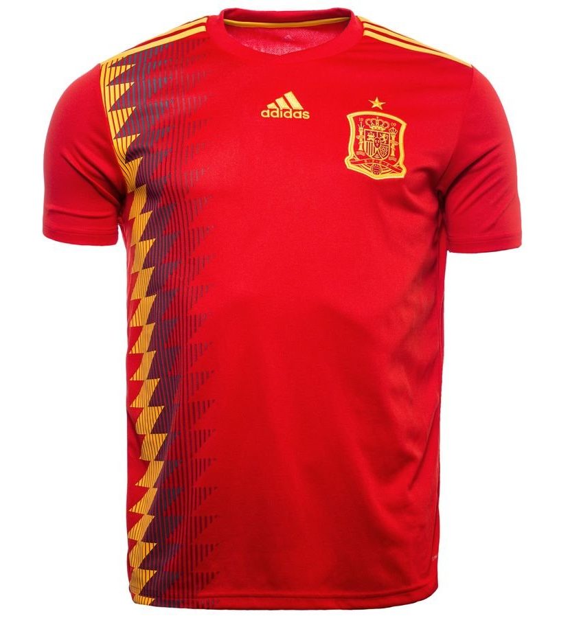 TFC Football - ADIDAS SPAIN FEF YOUTH HOME 2018 WORLD CUP JERSEY