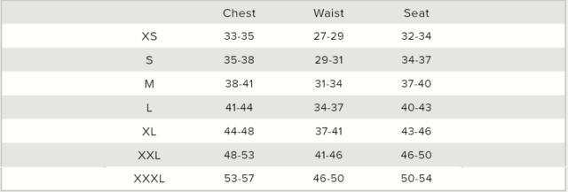 NewBalance Men's size chart - TFC Football